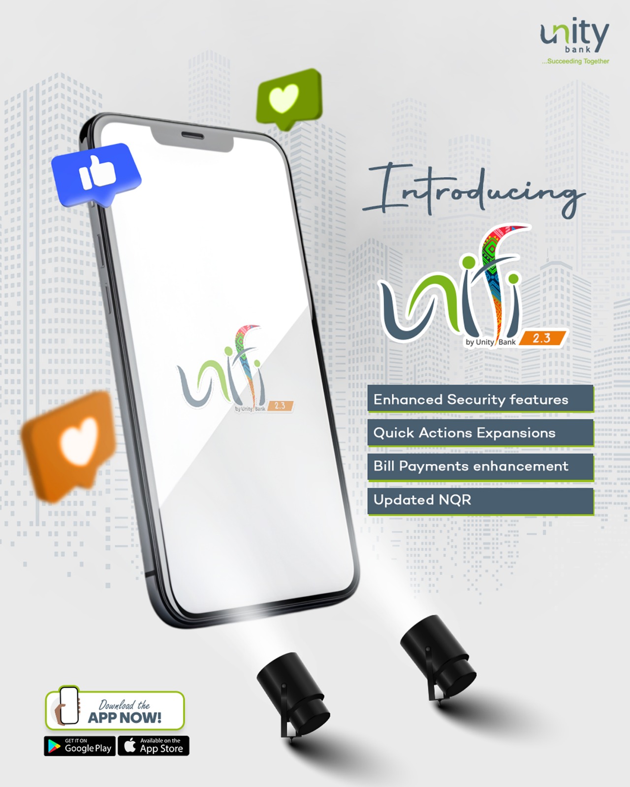 Unity Bank Unifi 2.3