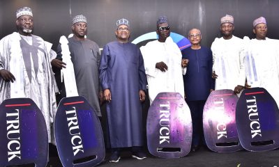 Dangote salt customers trucks