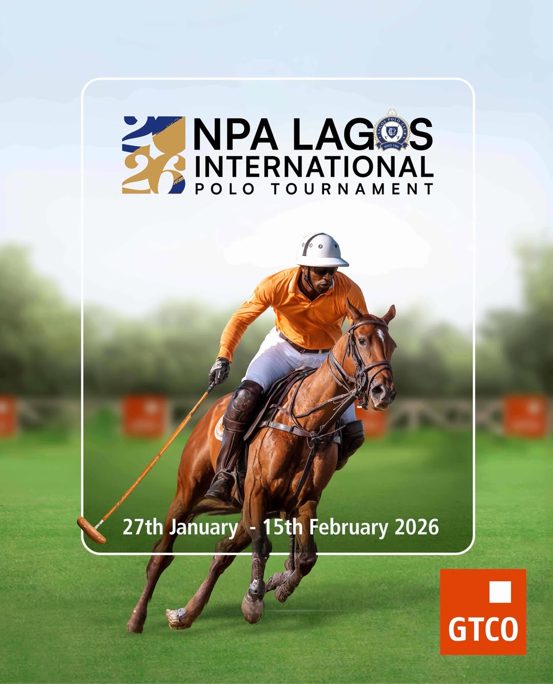 GTCO 2026 NPA Lagos International Polo Tournament