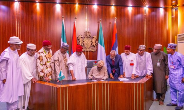 Tinubu signs electoral bill