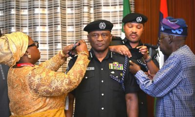 Tunji Disu decorated IGP rank
