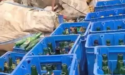 destroy Beverage Bottles