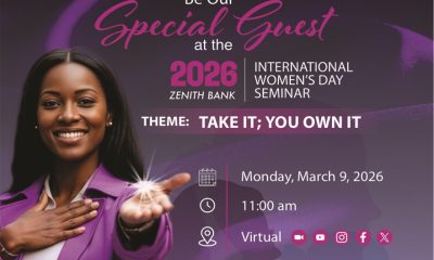 Zenith Bank’s 2026 International Women’s Day Seminar