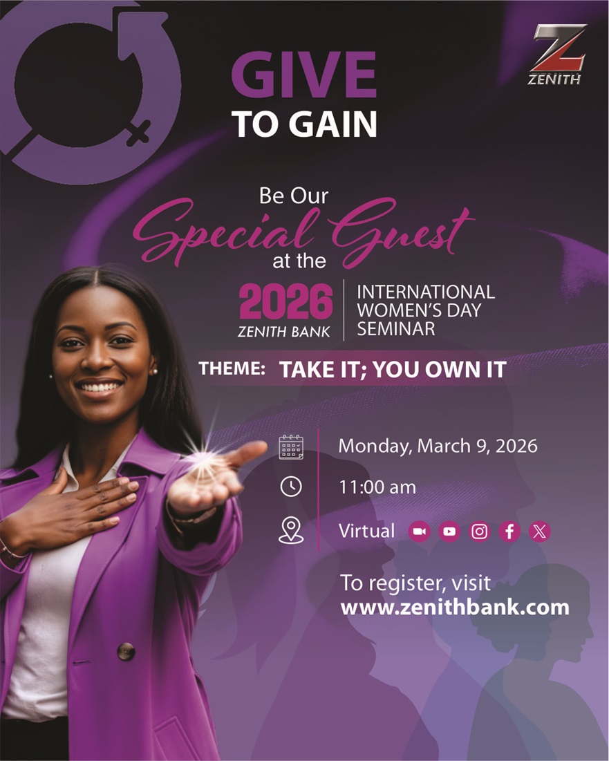 Zenith Bank’s 2026 International Women’s Day Seminar
