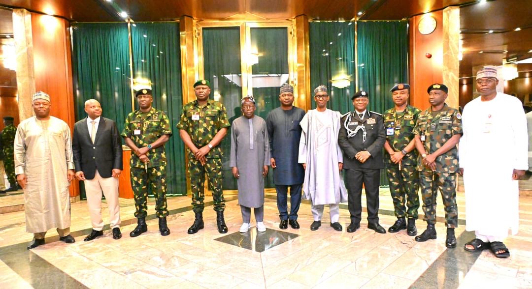 tinubu security chiefs