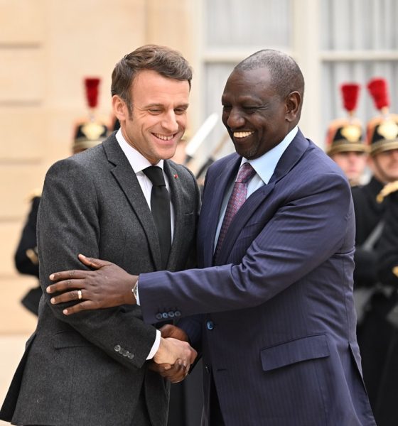 william ruto emmanuel macron