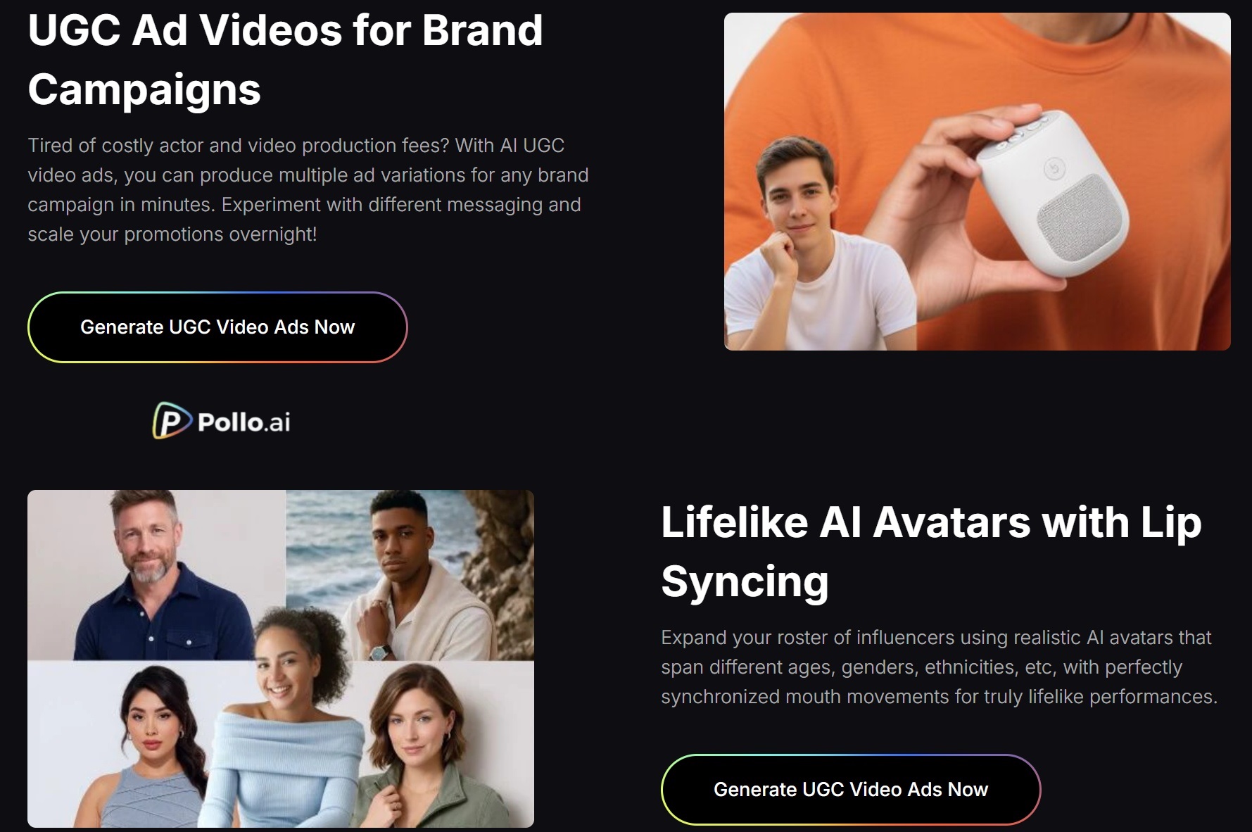 AI UGC Ads Pollo AI1