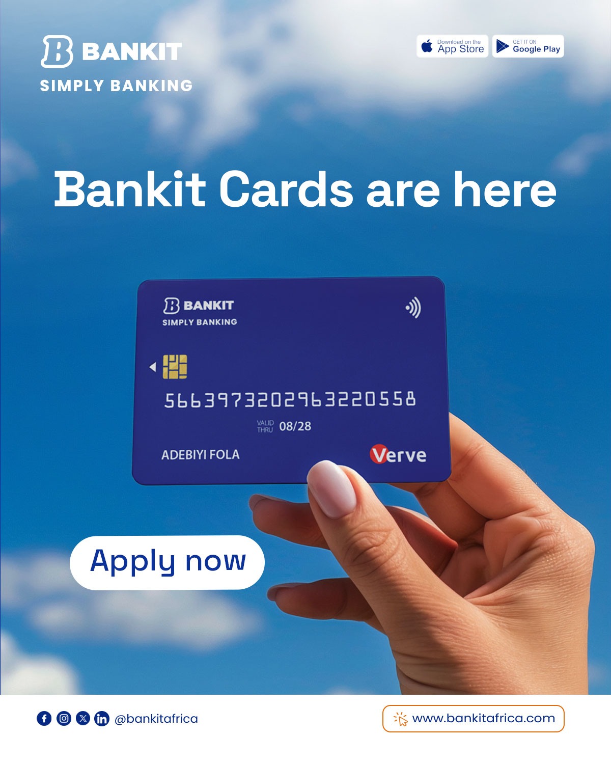 Bankit Smart Payment Cards