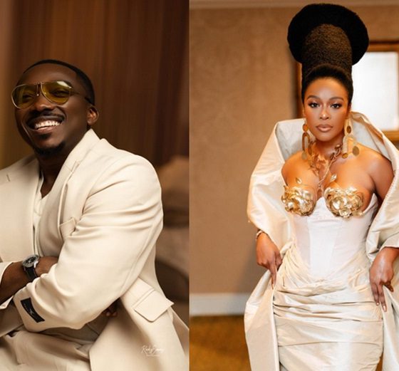 Bovi Ugboma and Nomzamo Mbatha