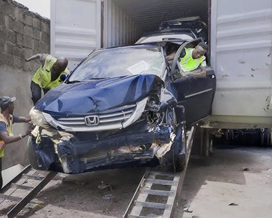 import accidented cars nigeria