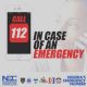 112 emergency number