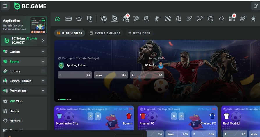 BC.Game betting platform