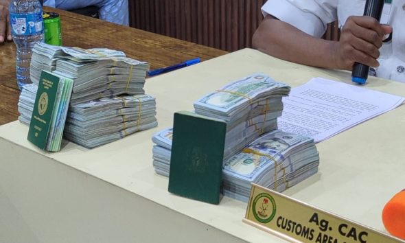 EFCC undeclared $461600 Kano Airport