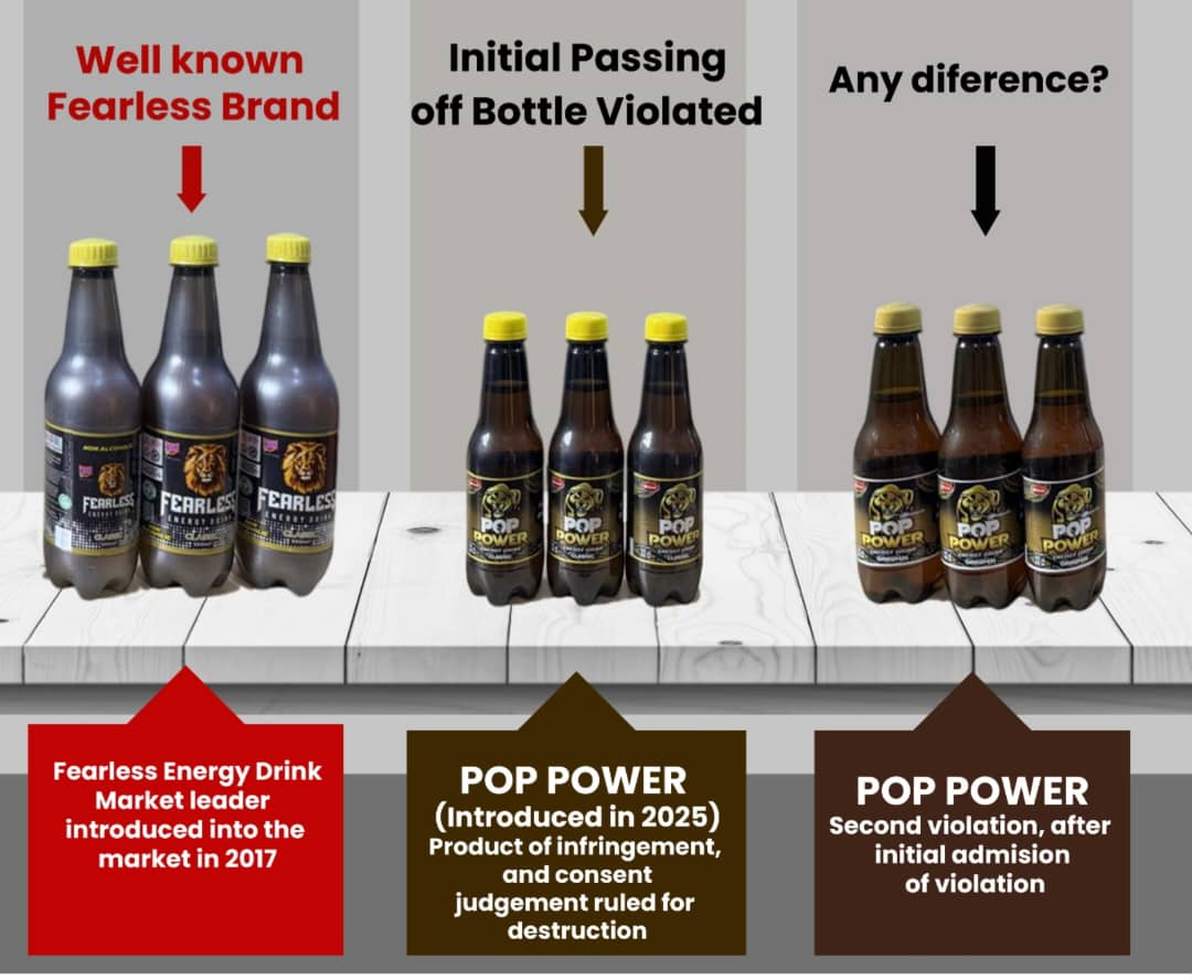 Fearless Pop Power Energy Drink