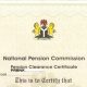 Pension Clearance Certificate
