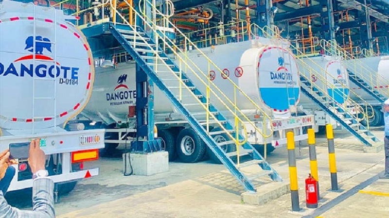 dangote refinery exports
