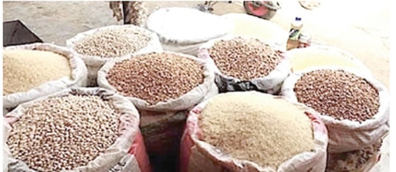garri beans eggs