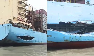 Maersk Vessel Collision