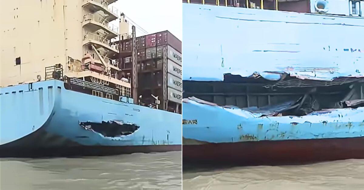 Maersk Vessel Collision