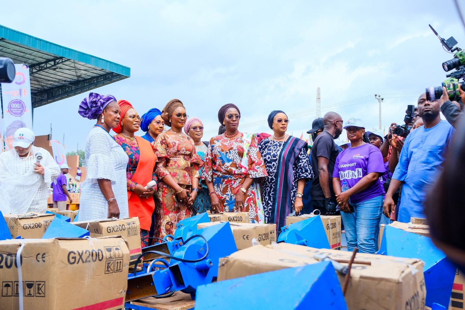 Yayi's wife Chadash Empowerment Foundation
