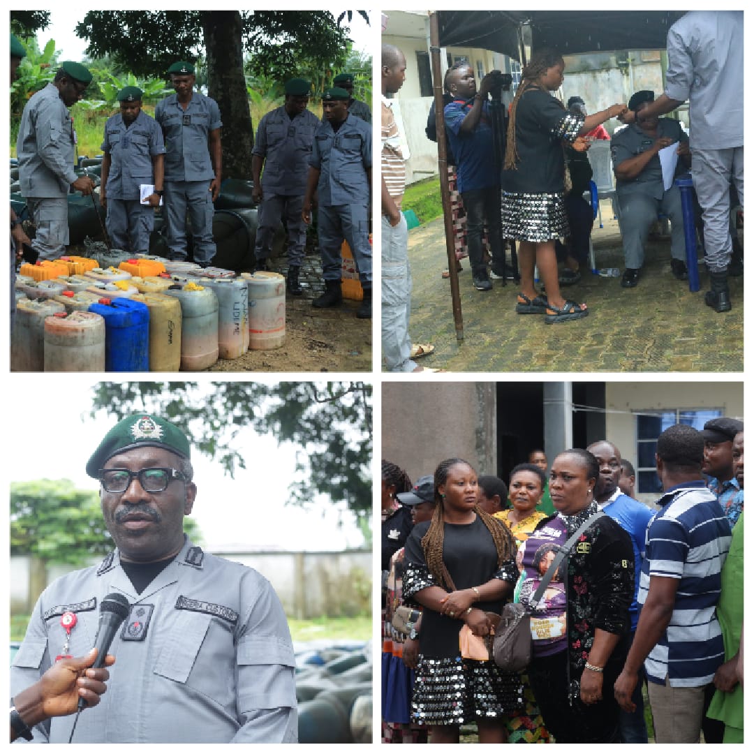 Customs auctions petrol palm oil