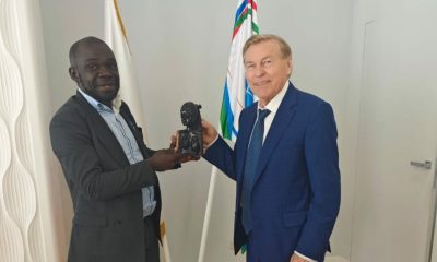 Francois Ngan Professor Vladimir Filippov African Graduates Association