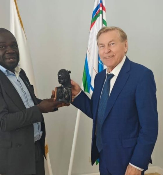 Francois Ngan Professor Vladimir Filippov African Graduates Association