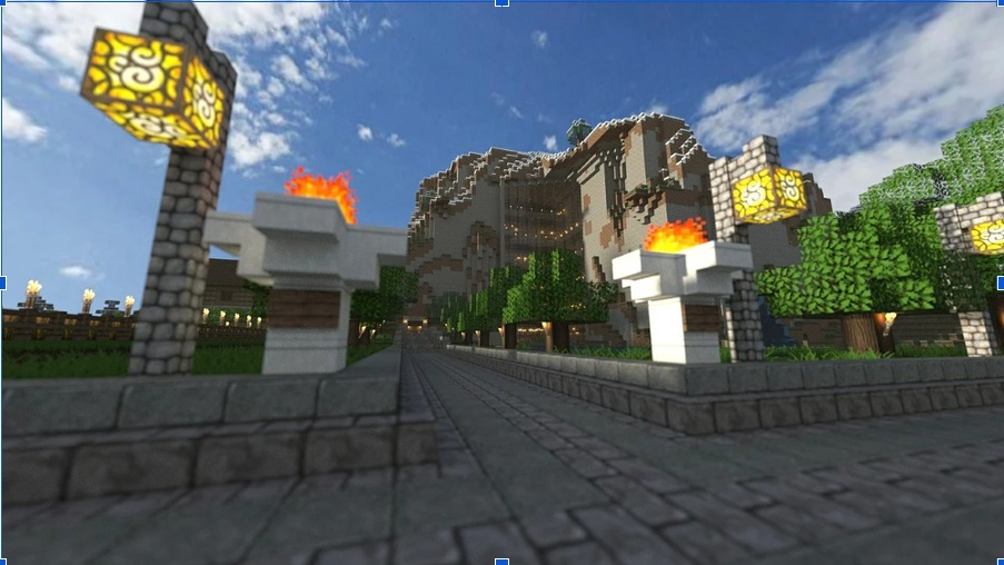 Minecraft building mod