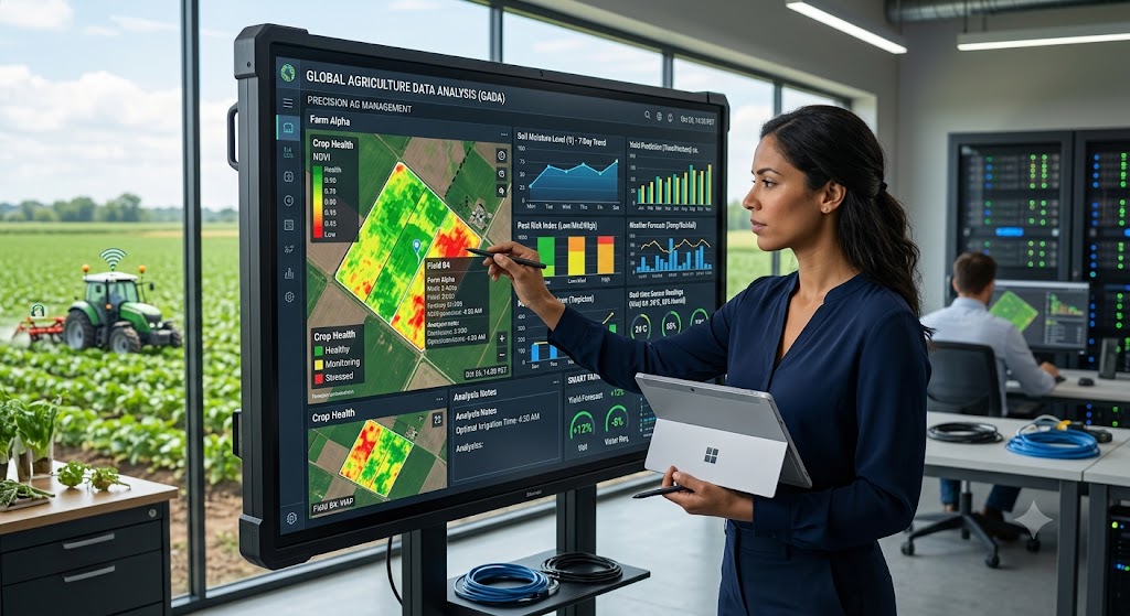 agriculture data analysis