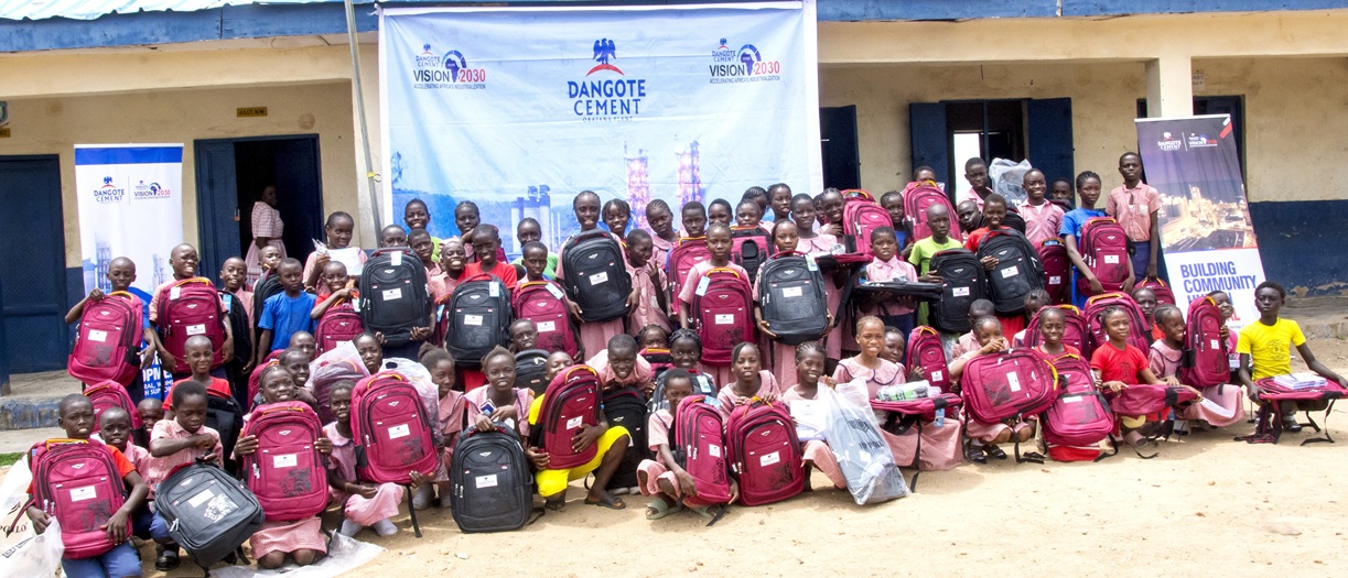Dangote cement kogi pupils