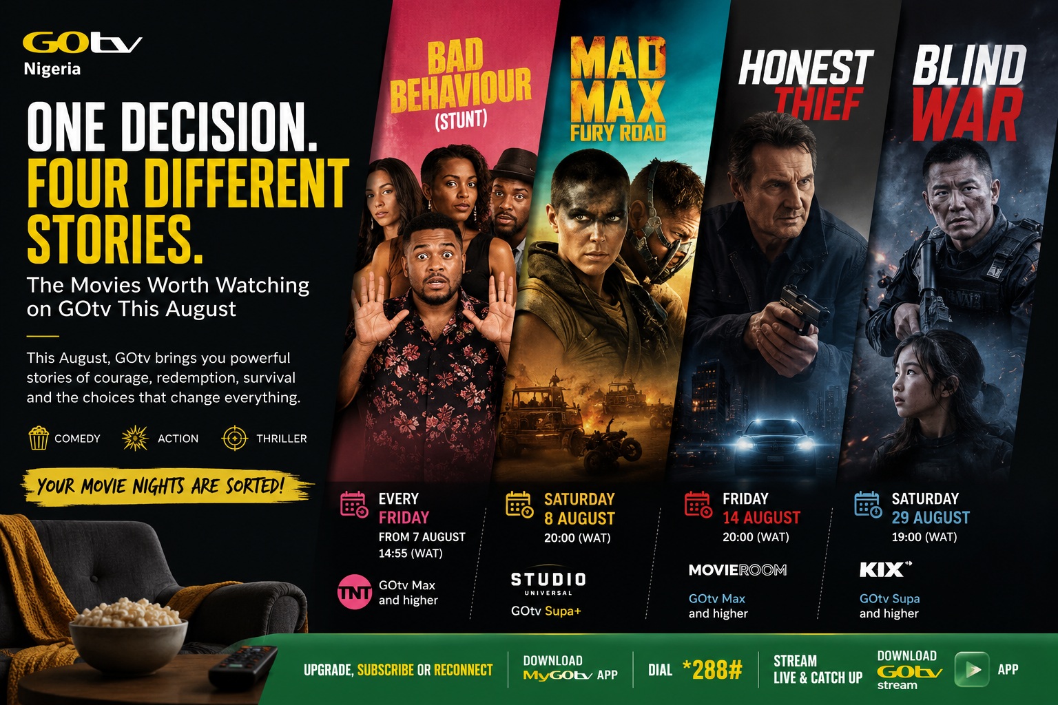 GOtv This August