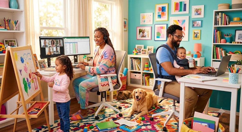 Work-From-Home Parents