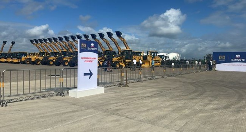 dangote refinery kenya site