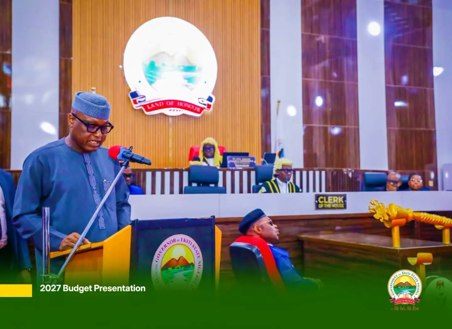 Ekiti N490.7bn 2027 budget