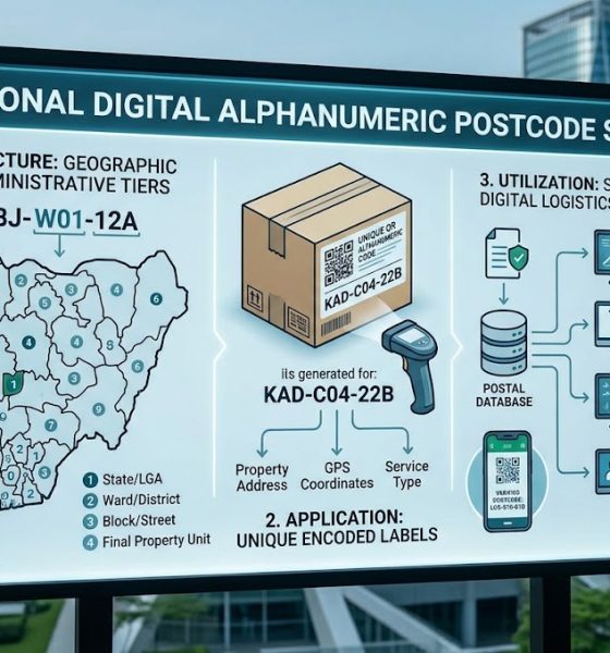 National Digital Alphanumeric Postcode System
