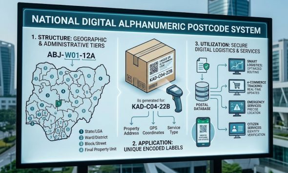 National Digital Alphanumeric Postcode System