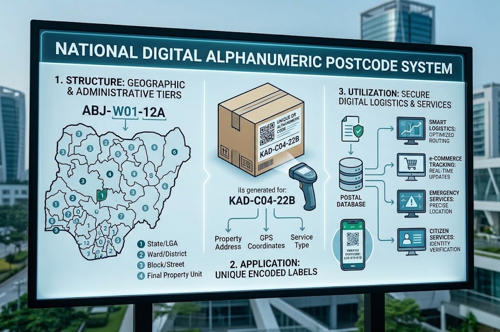 National Digital Alphanumeric Postcode System