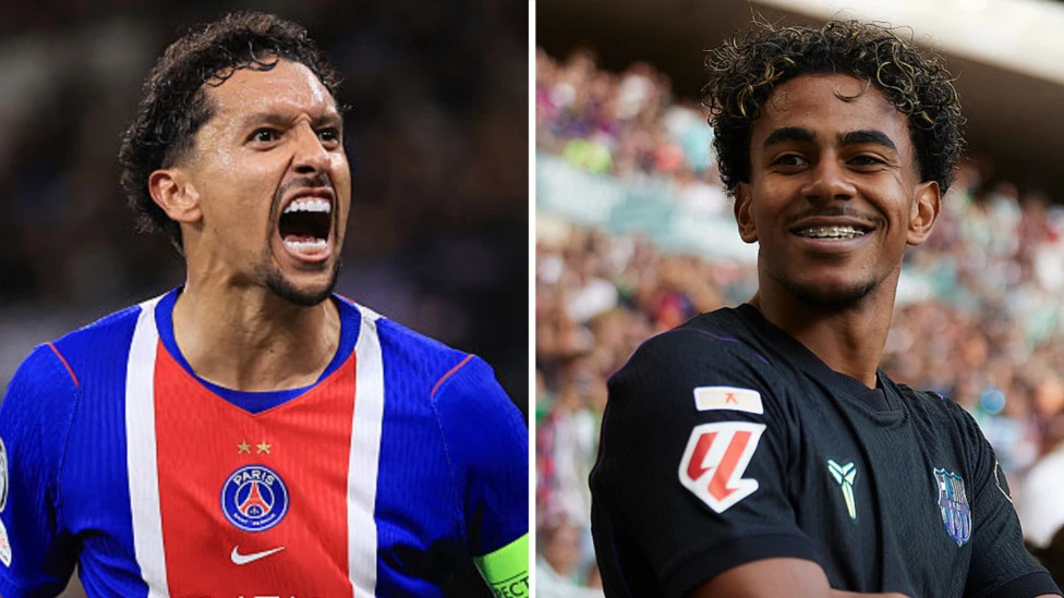 PSG Face Barcelona Marquinhos Yamal