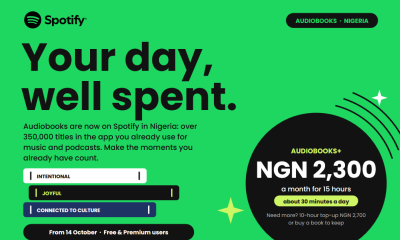 Spotify audiobooks Nigeria