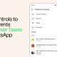 new teens control WhatsApp